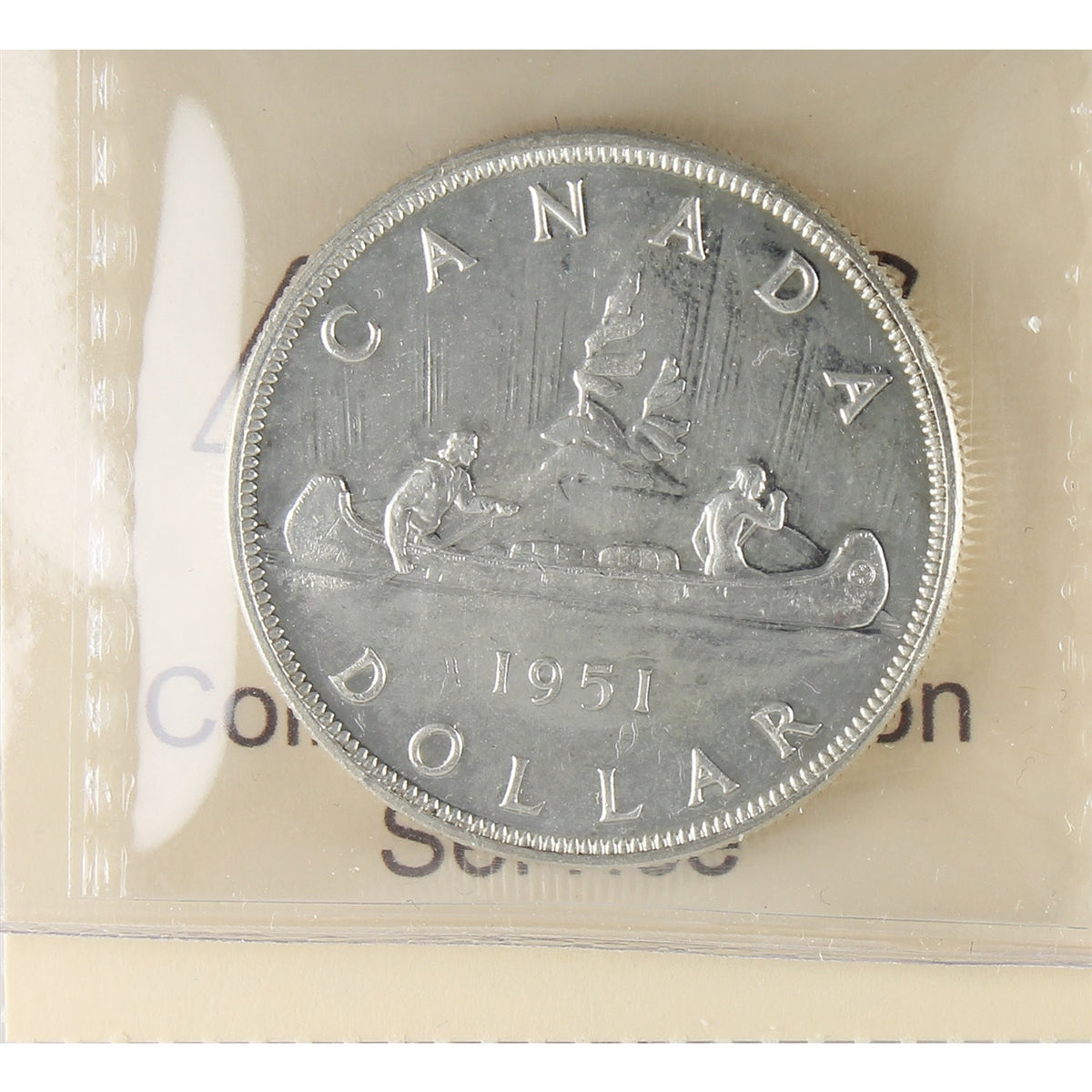 1951 SWL Canada Dollar ICCS Certified MS-63