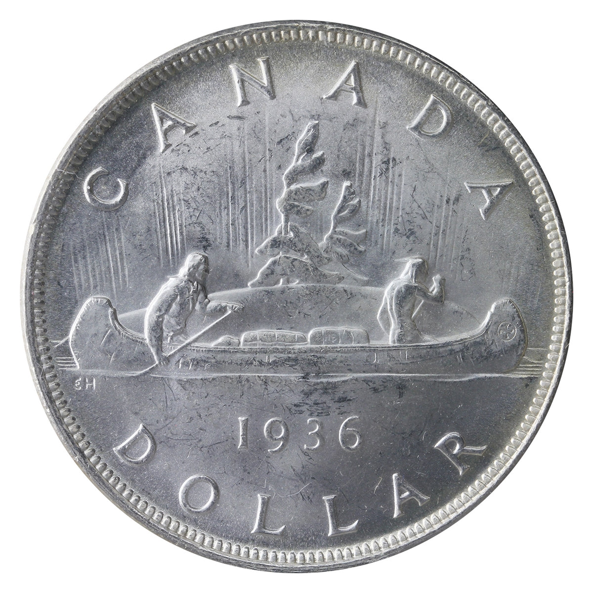 1936 Canada Dollar ICCS Certified MS-64 (XSI 157)