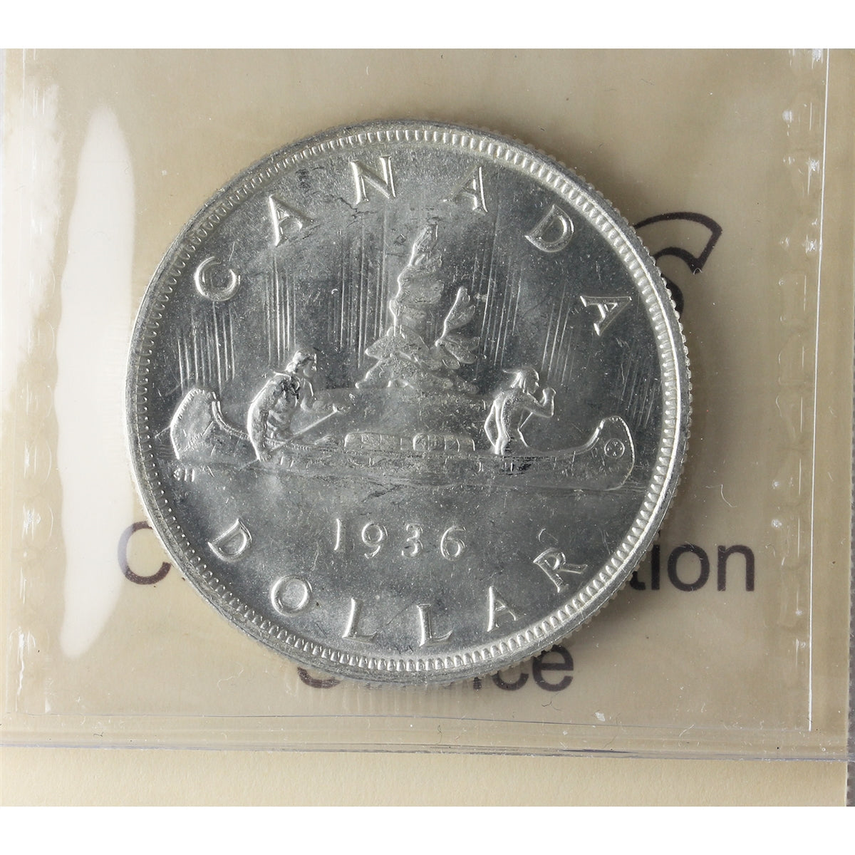 1936 Canada Dollar ICCS Certified MS-64 (XSI 159)