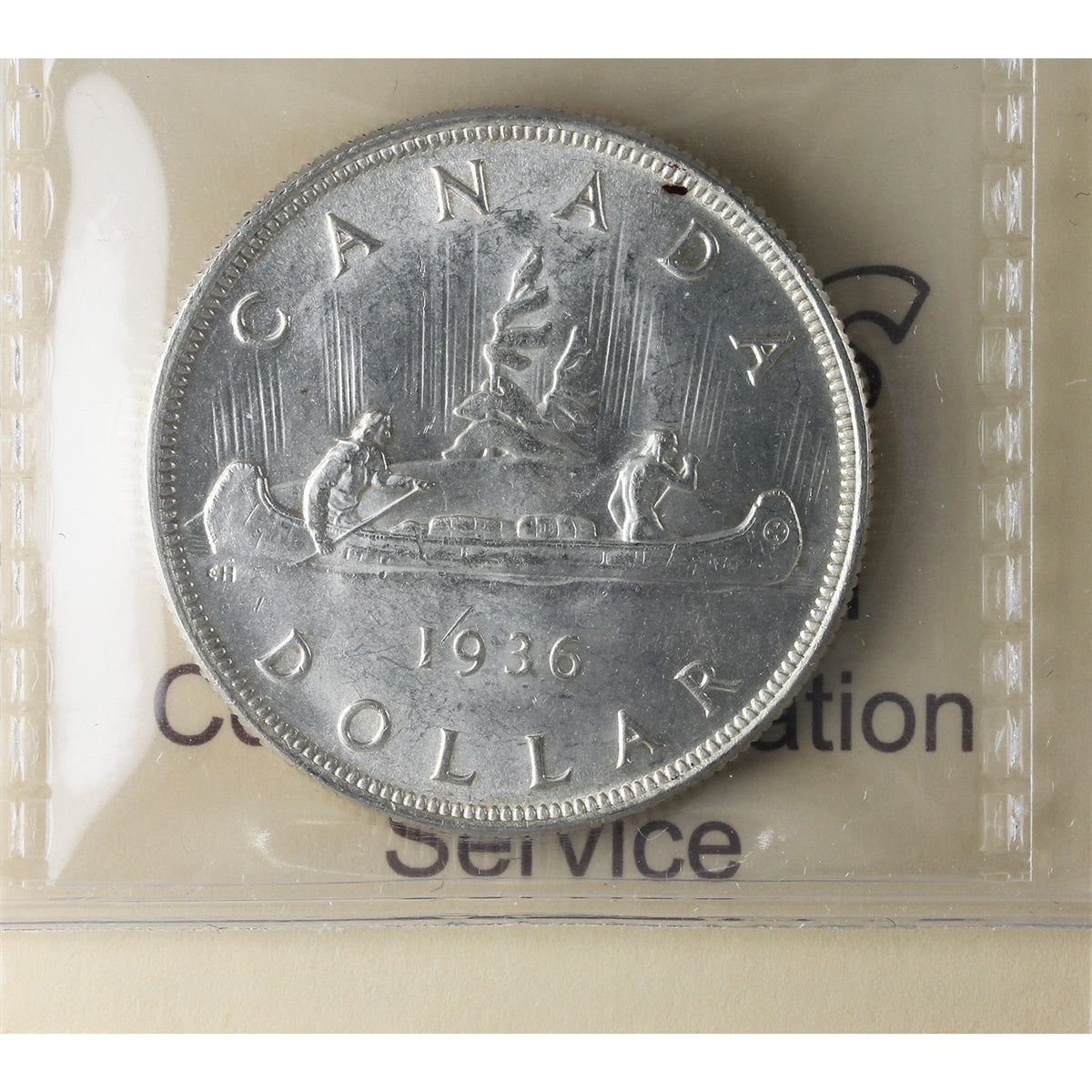 1936 Canada Dollar ICCS Certified MS-64 (XSI 162)