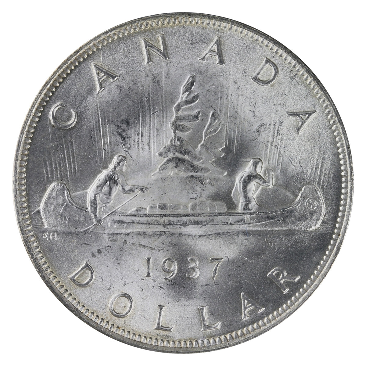 1937 Canada Dollar ICCS Certified MS-64 (XMY 674)