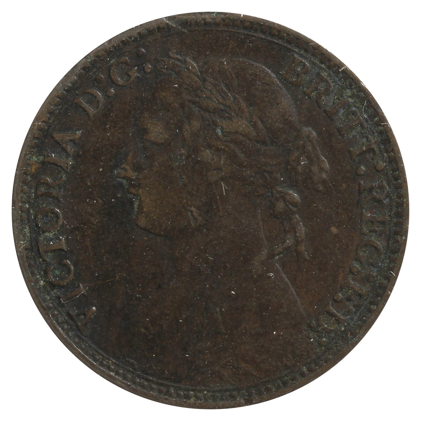 Great Britain 1878 Farthing VF-EF (VF-30) Impaired