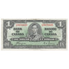 BC-21d 1937 Canada $1 Coyne-Towers, O/M, EF (Tears)