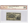 DC-15c 1900 Dominion 25-cent Shinplaster, Saunders, BCS Certified VF-25 (Soiling)