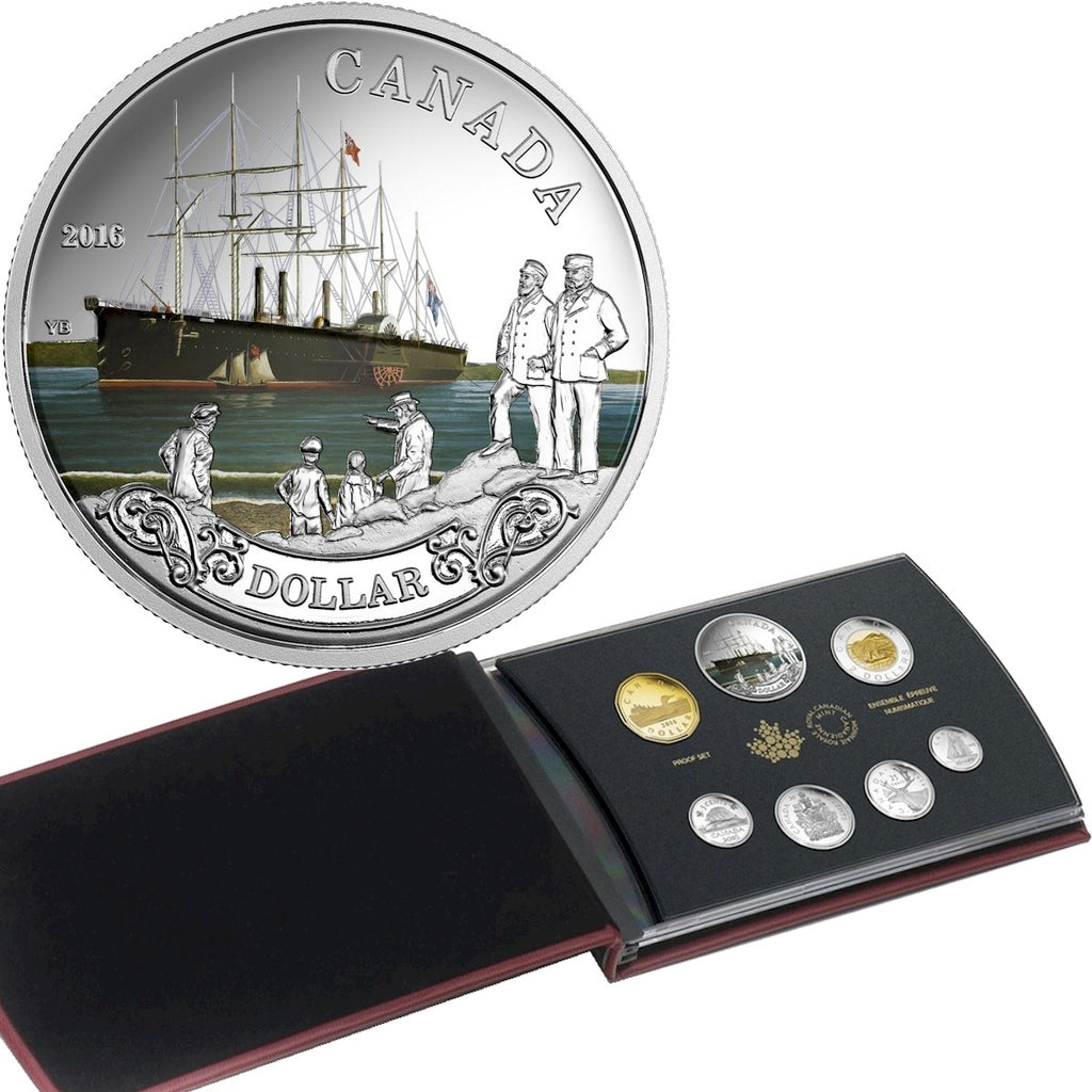 2016 Canada Transatlantic Cable SE Silver Dollar Proof Set