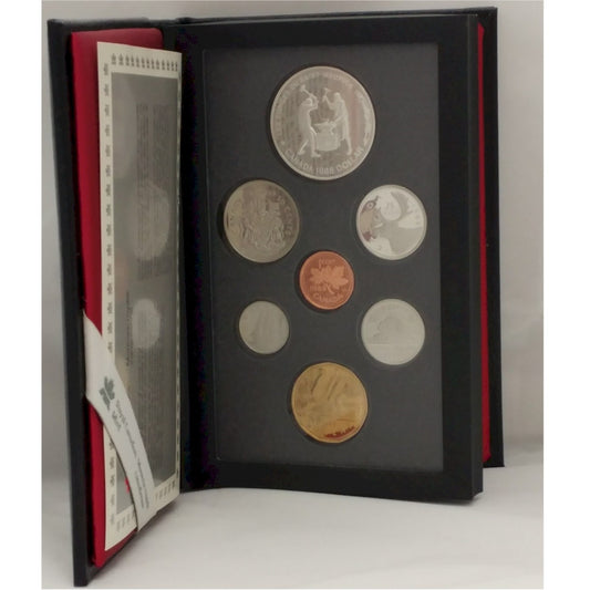 1988 Canada Saint-Maurice Ironworks Proof Double Dollar Set