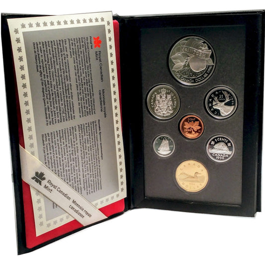 RDC 1996 Canada Anniversary of McIntosh's Arrival Proof Double Dollar Set (Silver toned)