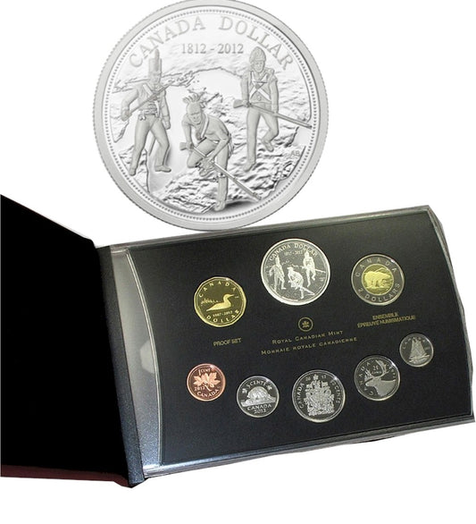 2012 Canada 200th Anniversary of the War of 1812 Regular Proof Set