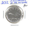 2012 Canada Silver Plated Loon Dollar Proof Like (from RCM Card)