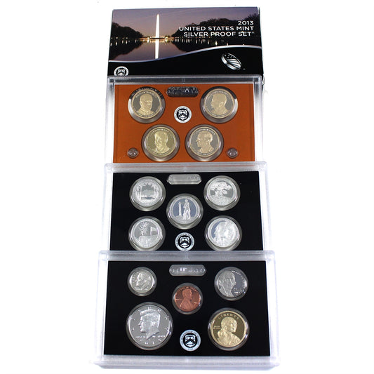 2013 S USA Silver Proof Set (Light Issues)