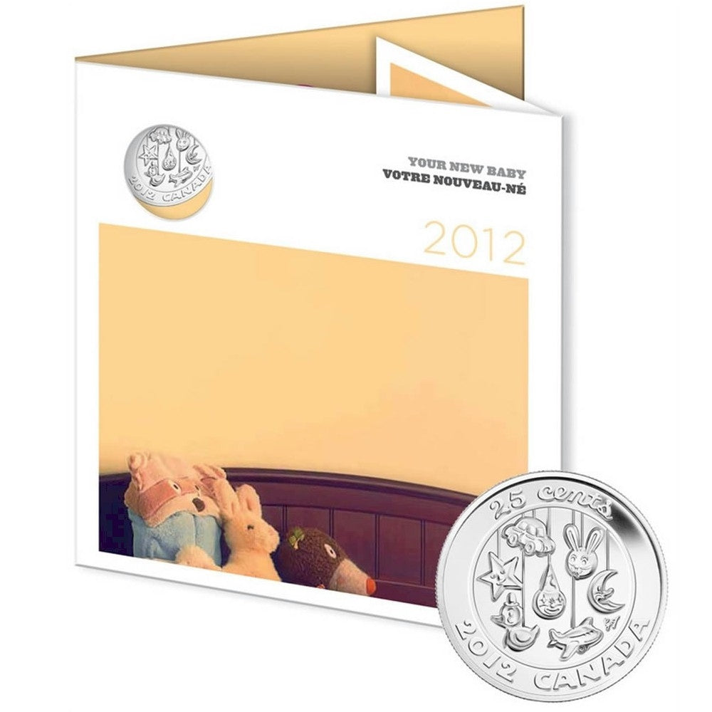 2012 Canada Baby 6-coin Gift Set with Struck 25ct