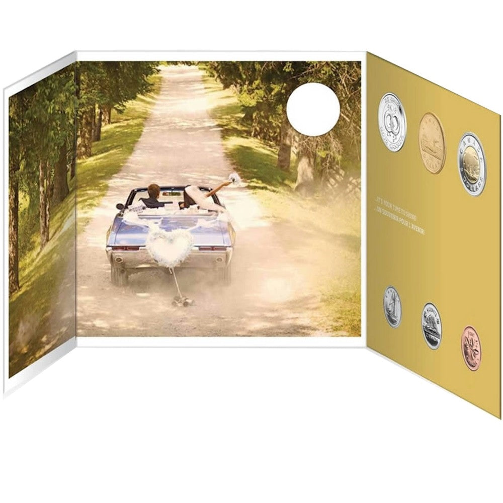 2012 Canada Wedding 6-coin Gift Set with struck 25ct.