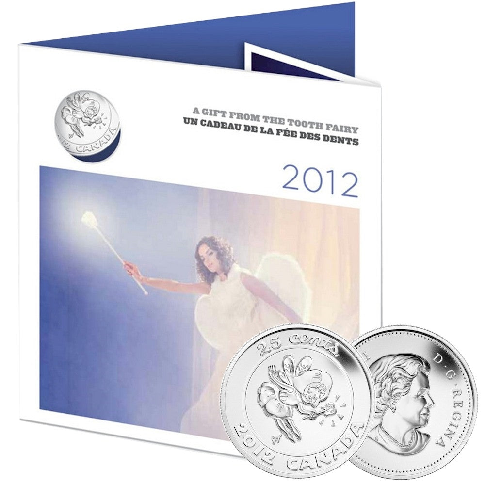 2012 Canada 25 Cent Gift Card Tooth Fairy