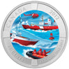 2012 Canada 25-cent 50 Years of the Canadian Coast Guard in Card