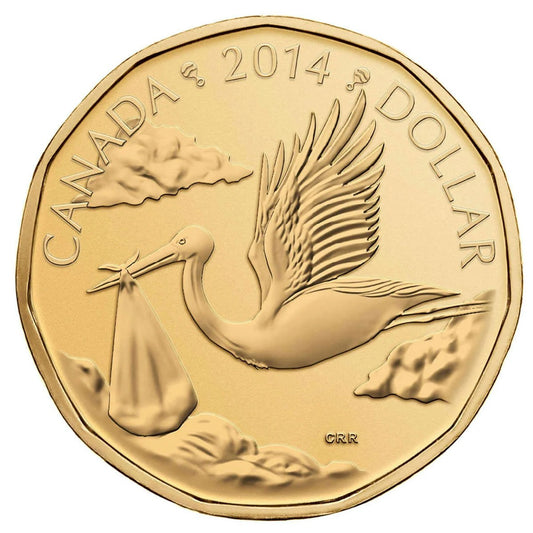 2014 Canada Baby Dollar Brilliant Uncirculated (MS-63)