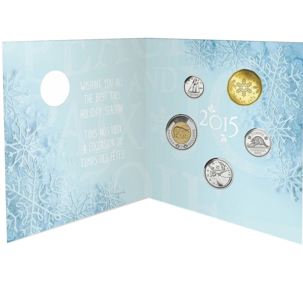 2015 Canada Holiday Gift Set with Snowflake Loon