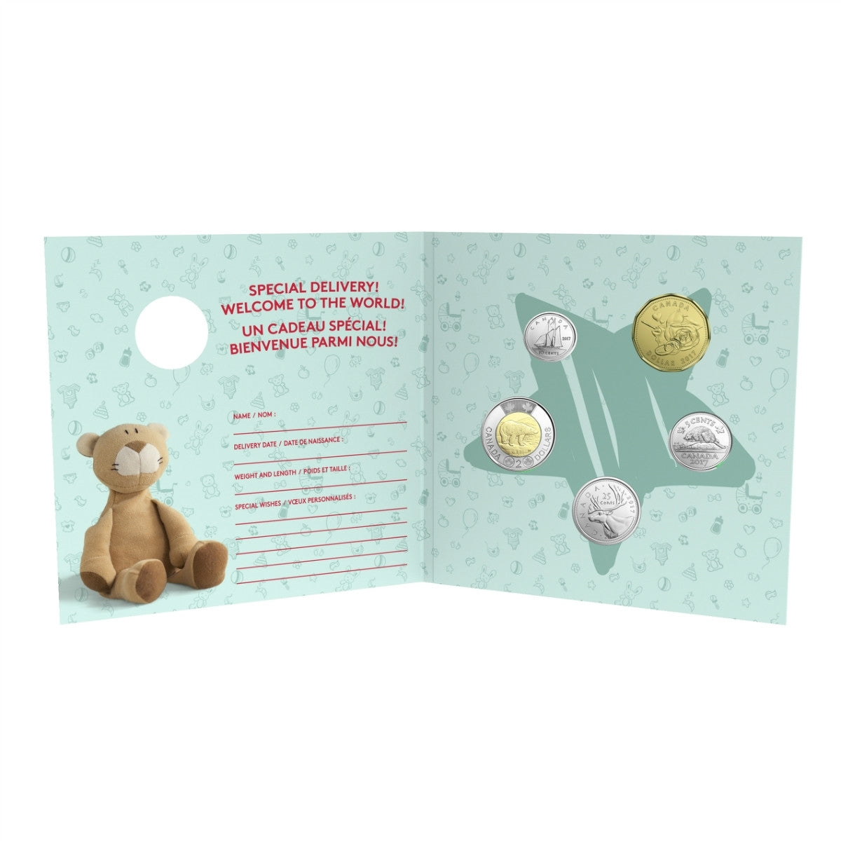 2017 Canada Baby Gift Set