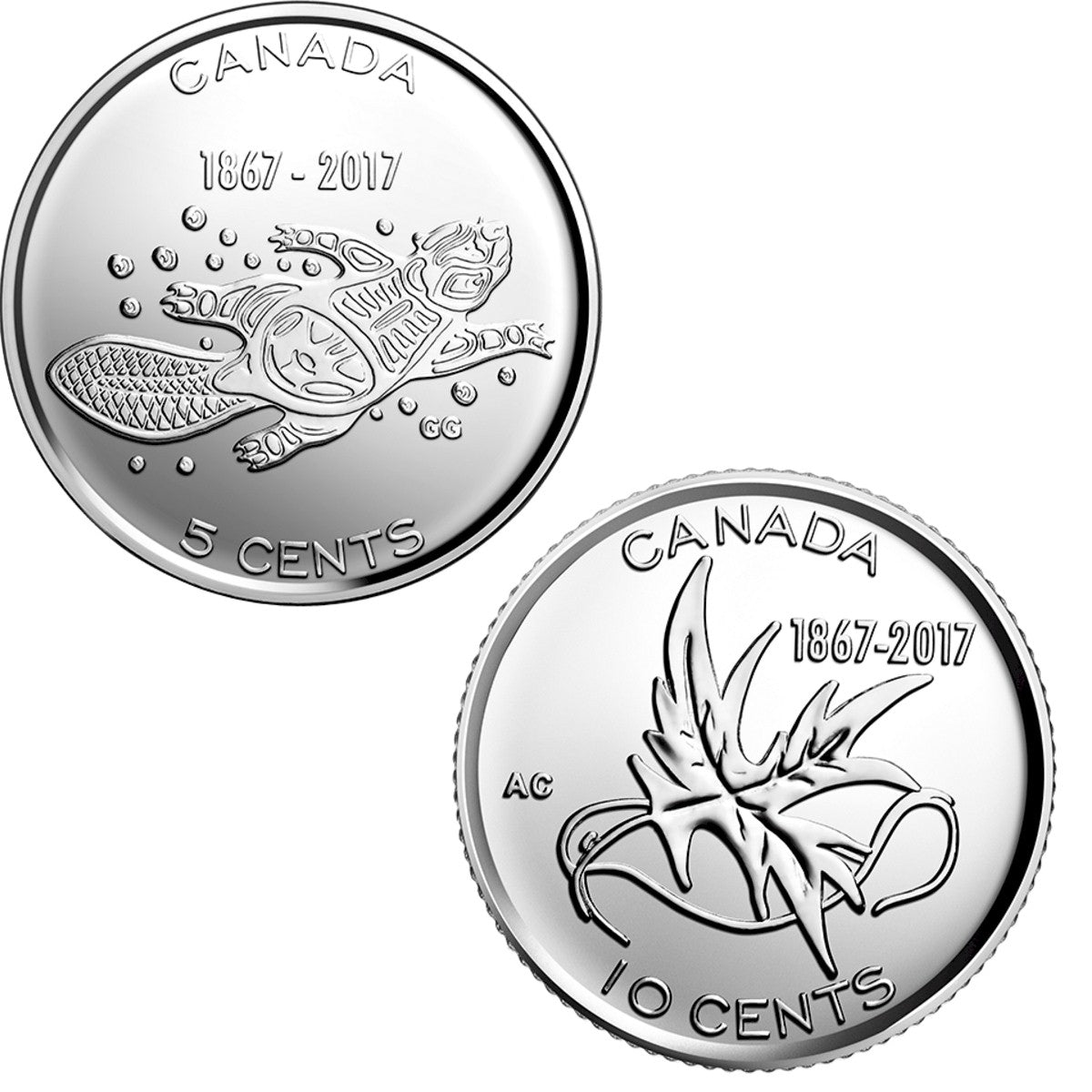 2017 Canada 150 Circulation 12-Coin Keepsake Collection (157308)