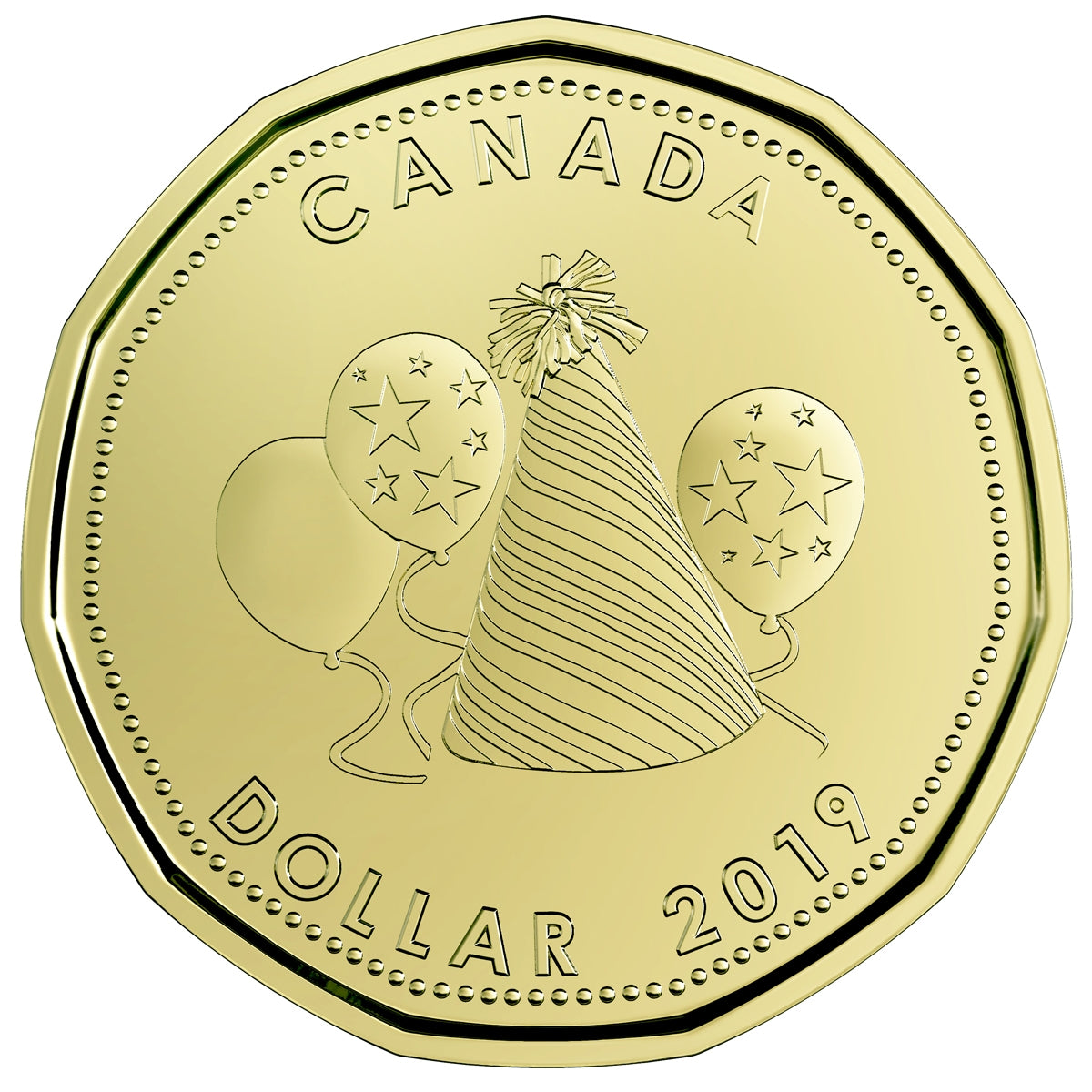 2019 Canada Birthday Gift Set with Party-Hat Loon