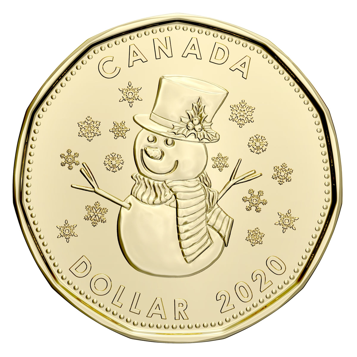 2020 Canada Holiday Christmas Gift Coin Set