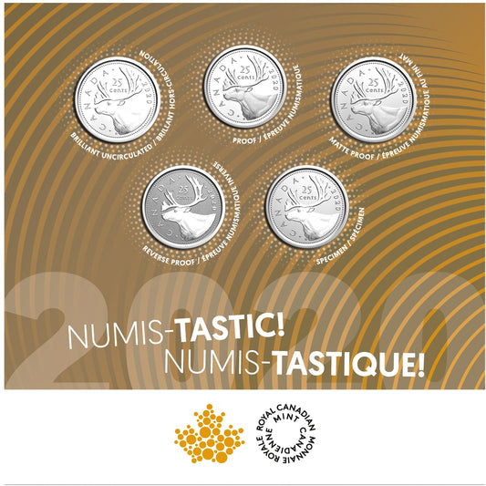 2020 Canada Numis-tastic! 5-coin Set