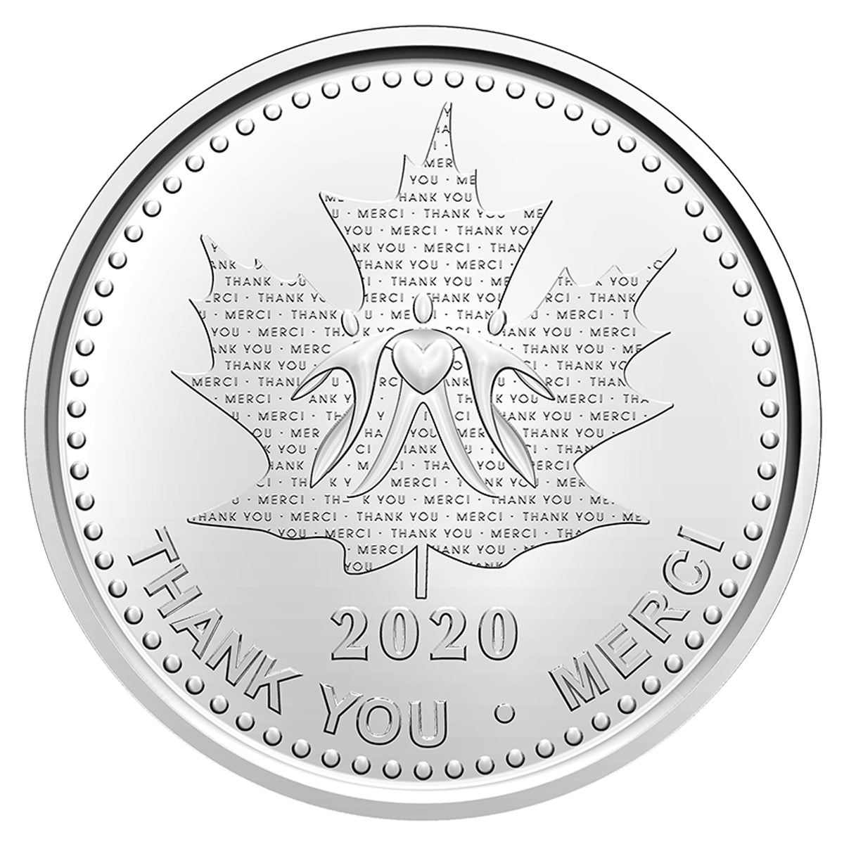 2020 Canada Recognition Medal & Magnet Set