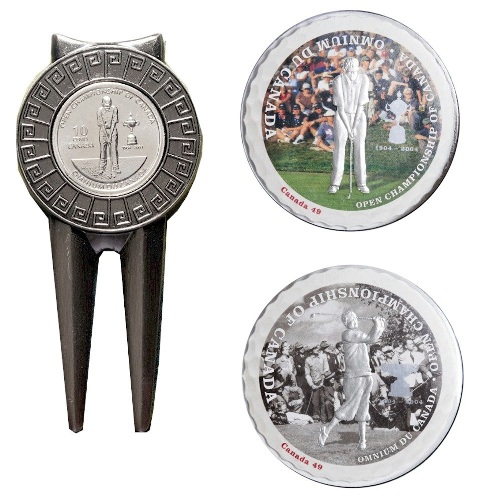 2004 Canada Golf 10-cent Gift Set