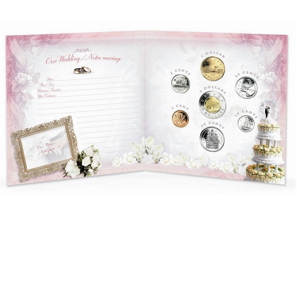 2004 Canada Wedding Gift Set.