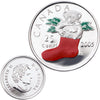 2005 Canada Holiday Gift Set with Colourized 25-Cents.