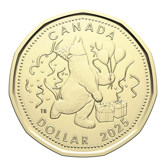 2025 Birthday Canada Loon Dollar Brilliant Uncirculated (MS-63)