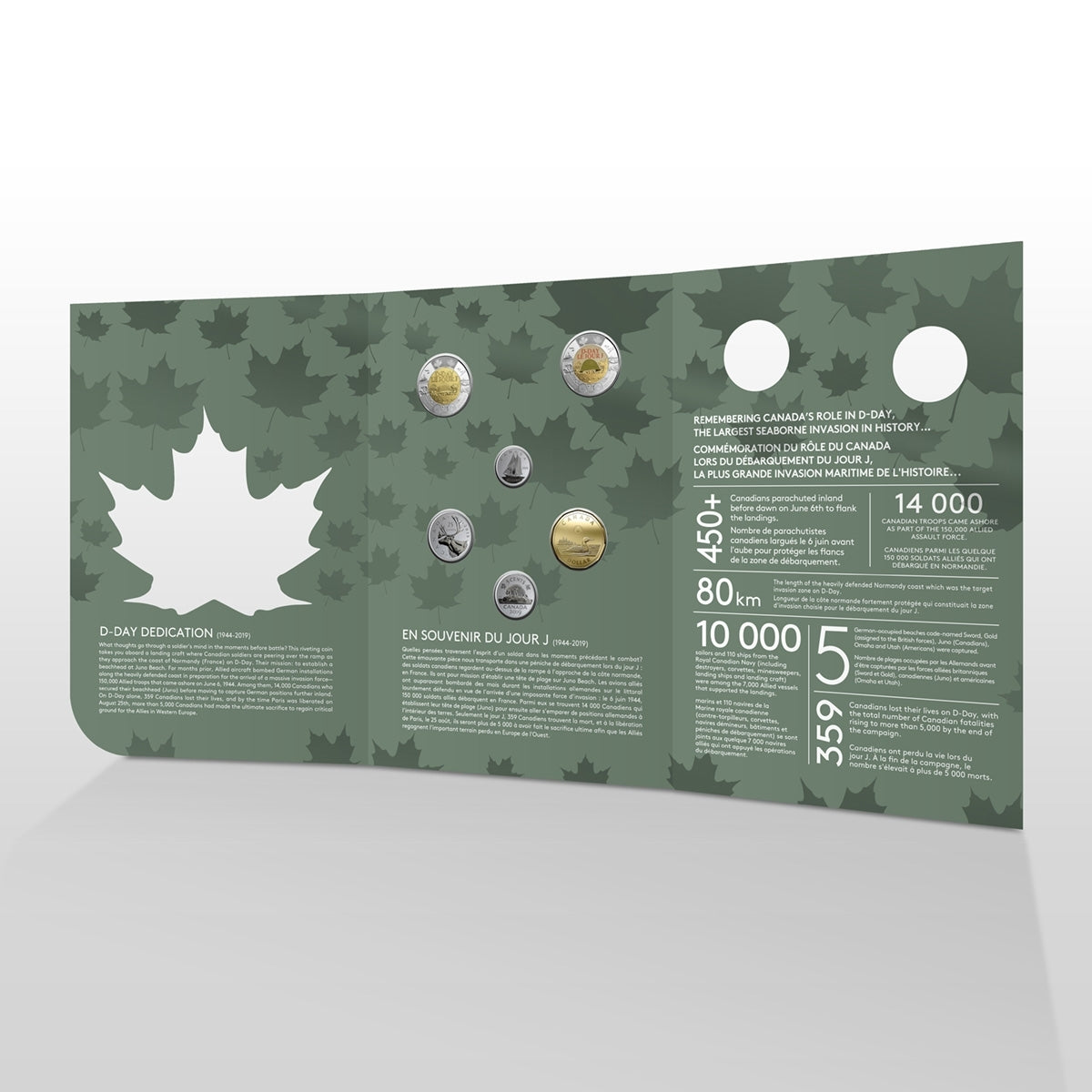 2019 Canada D-Day Commemorative Collector Keepsake Set