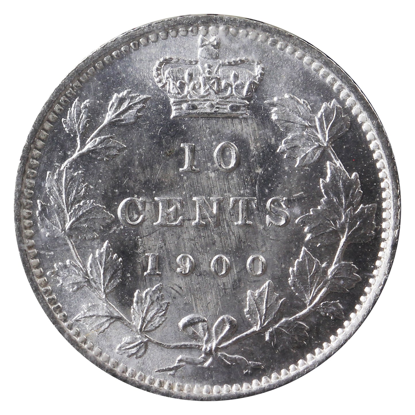 1900 Canada 10-cents ICCS Certified MS-66