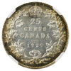 1929 Canada 25-cents NGC Certified MS-66