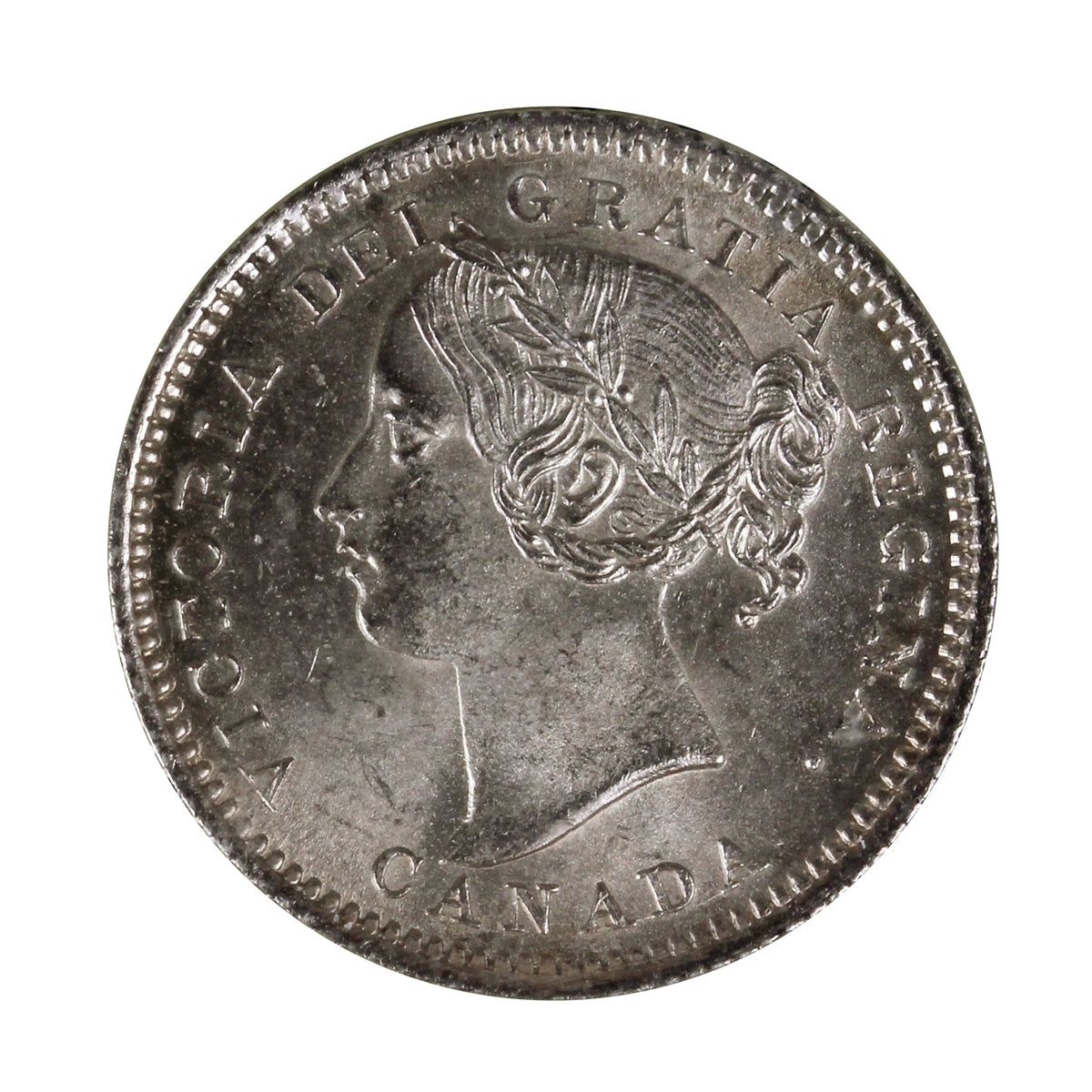 1901 Canada 10-cents ICCS Certified MS-65