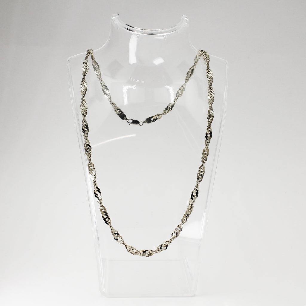 Men's Sterling Silver Rope Chain - 22"