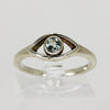 Lady's Sterling Silver 'Evil Eye' Ring - Size 8