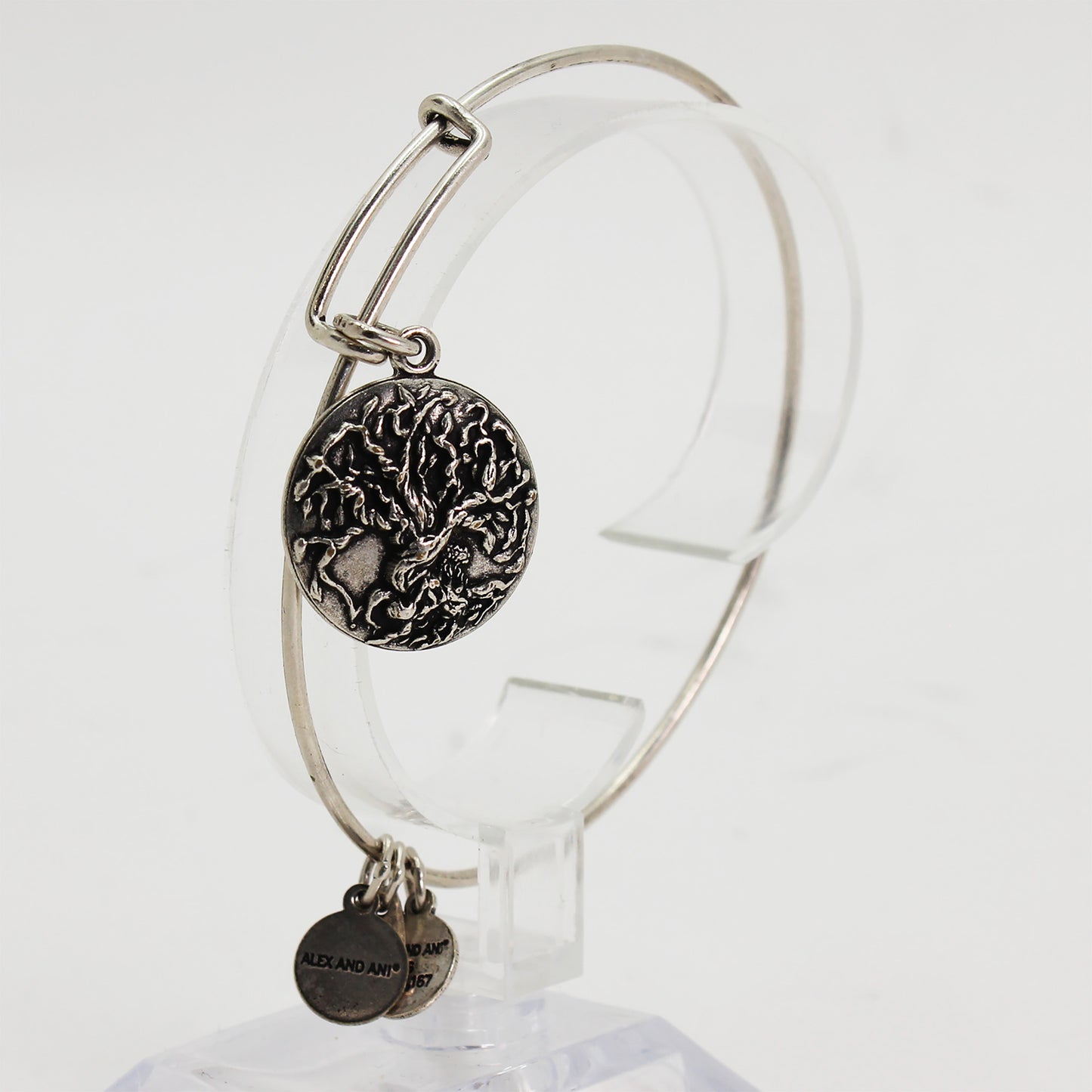 Lady's Sterling Silver 'Alex & Ani' Tree of Life Bracelet