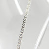 Unisex Sterling Silver Double Curb Link Necklace - 20"