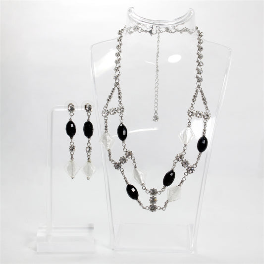 Lady's Silver Tone "Fifth Avenue Collection - Fashion News" Set