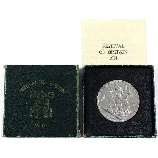 1951 Festival of Great Britain Crown in Box (Issues)