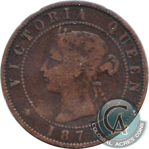 1871 Prince Edward Island 1-cent Very Good (VG-8)