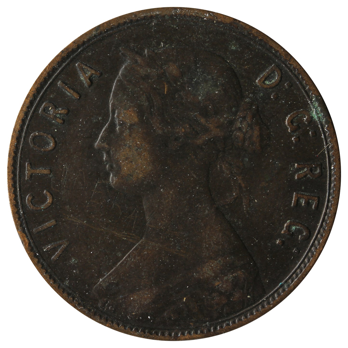 1888 Newfoundland 1-cent F-VF (F-15) $