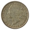 1888 Obv. 3 Newfoundland 5-cents G-VG (G-6) $