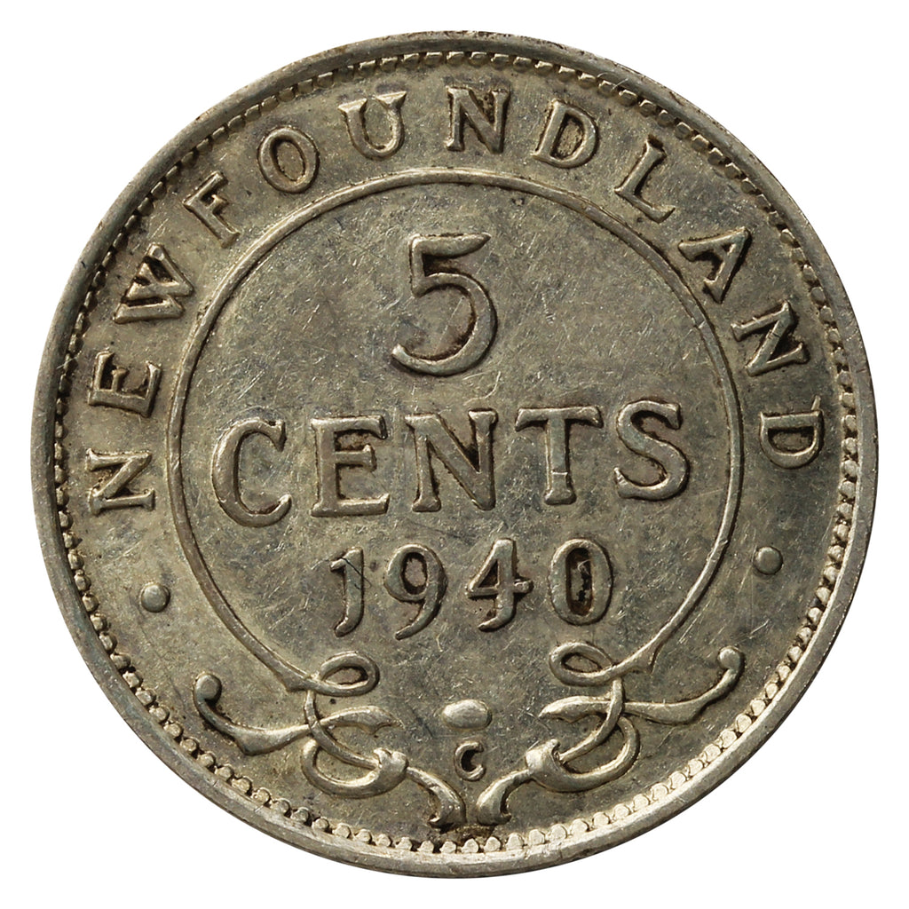 1940C Newfoundland 5-cents VF-EF (VF-30)