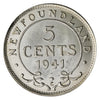 1941C Newfoundland 5-cents UNC+ (MS-62)