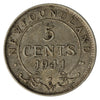 1941C Newfoundland 5-cents VF-EF (VF-30)