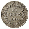 1894 Newfoundland 10-cents F-VF (F-15)