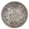 1862 New Brunswick 20-cents F-VF (F-15) $