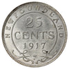 1917C Newfoundland 25-cents AU-UNC (AU-55)