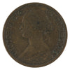 1861 New Brunswick 1/2 Cent Very Fine (VF-20) $